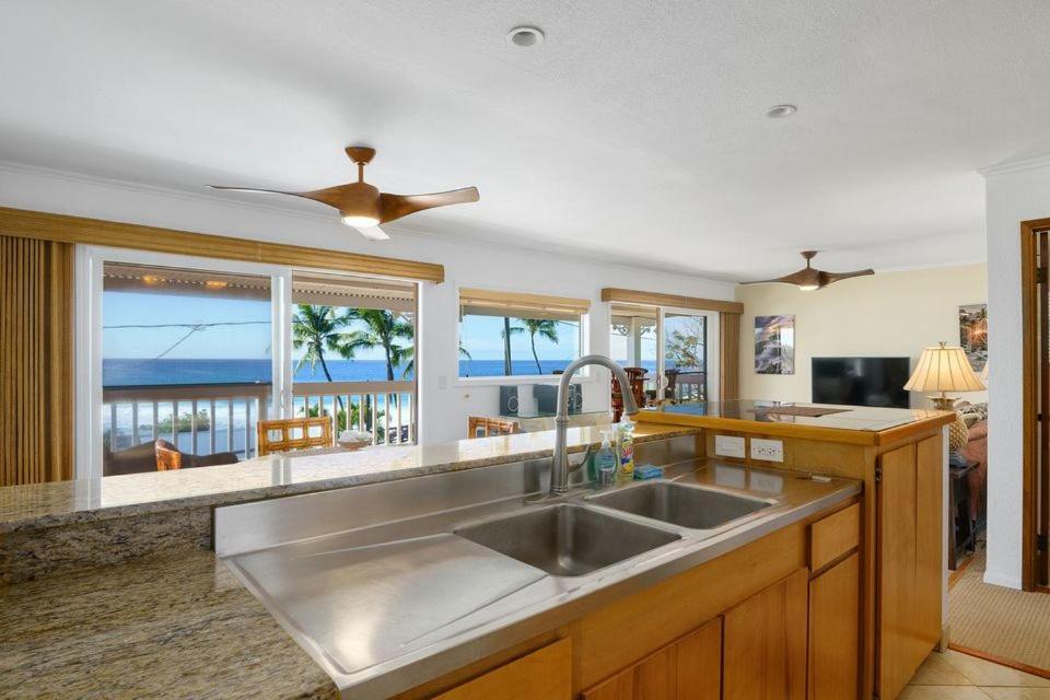קאילואה-קונה Ocean View 2 Bedroom Kahalu'U Reef מראה חיצוני תמונה